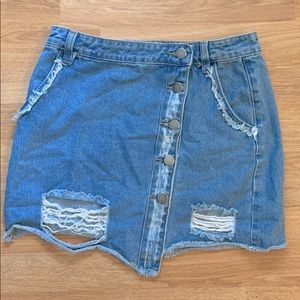 Jean skirt